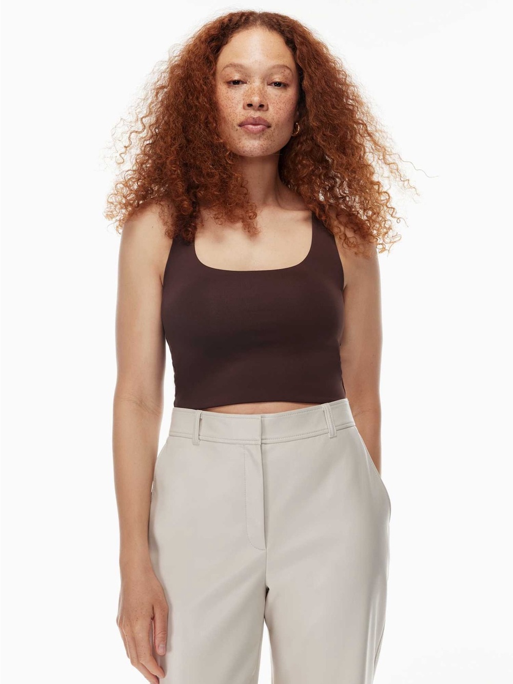 Babaton Racer Tank - Coffee Bean - Picture 3 of 7